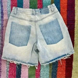 Jaded London | Shorts | Jaded London Vault Distressed Denim
